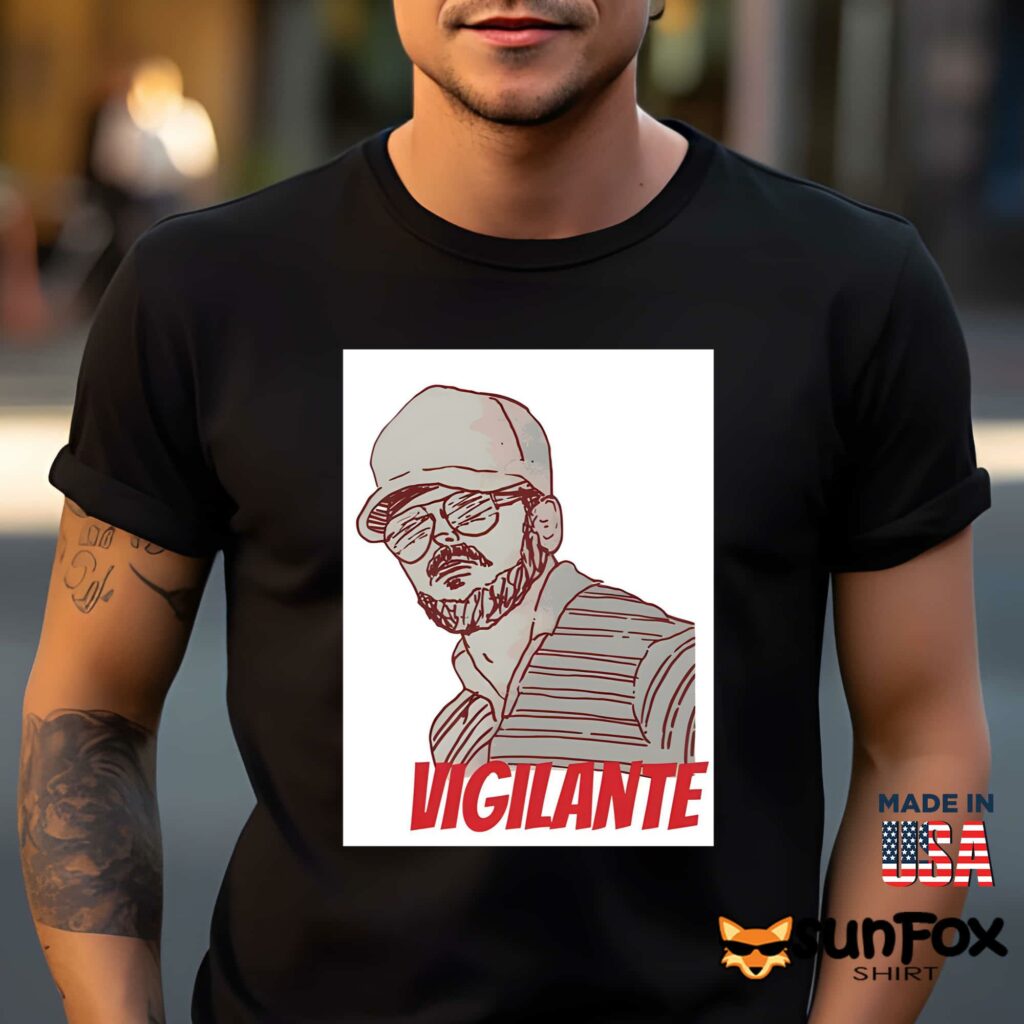 Gary Plauche Vigilante shirt Men t shirt men black t shirt