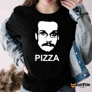 Pizza John Shirt Women T Shirt black t shirt