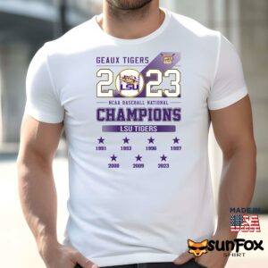 Geaux Tigers Baseball National Champions 2023 LSU Tigers Shirt Men t shirt men white t shirt