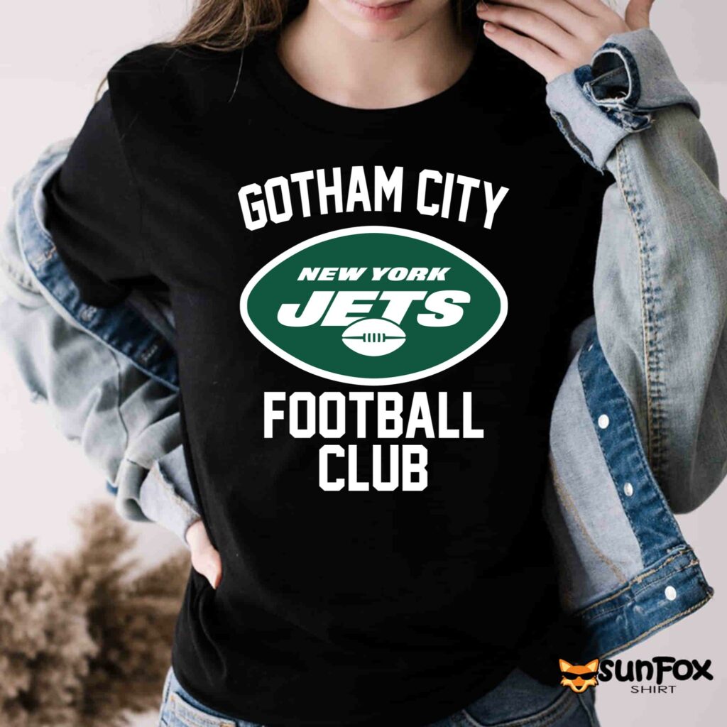 Gotham city football club shirt hoodie sweatshirt Women T Shirt black t shirt