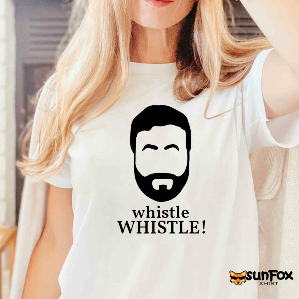 Roy Kent Whistle Whistle Shirt Women T Shirt white t shirt