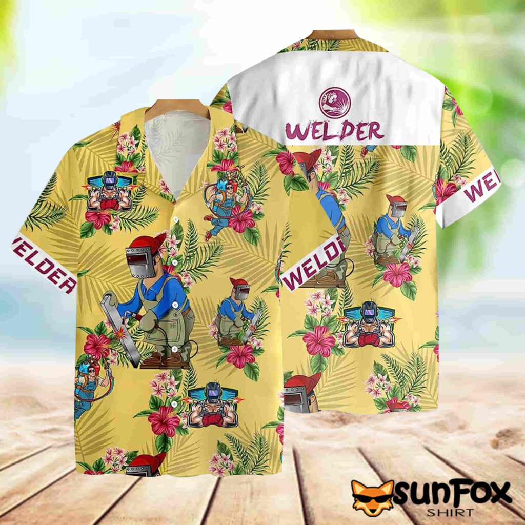 Sunfoxshirt Welder Summer Hawaiian Shirt