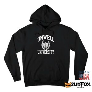 Unwell university shirt sweatshirt Hoodie Z66 black hoodie