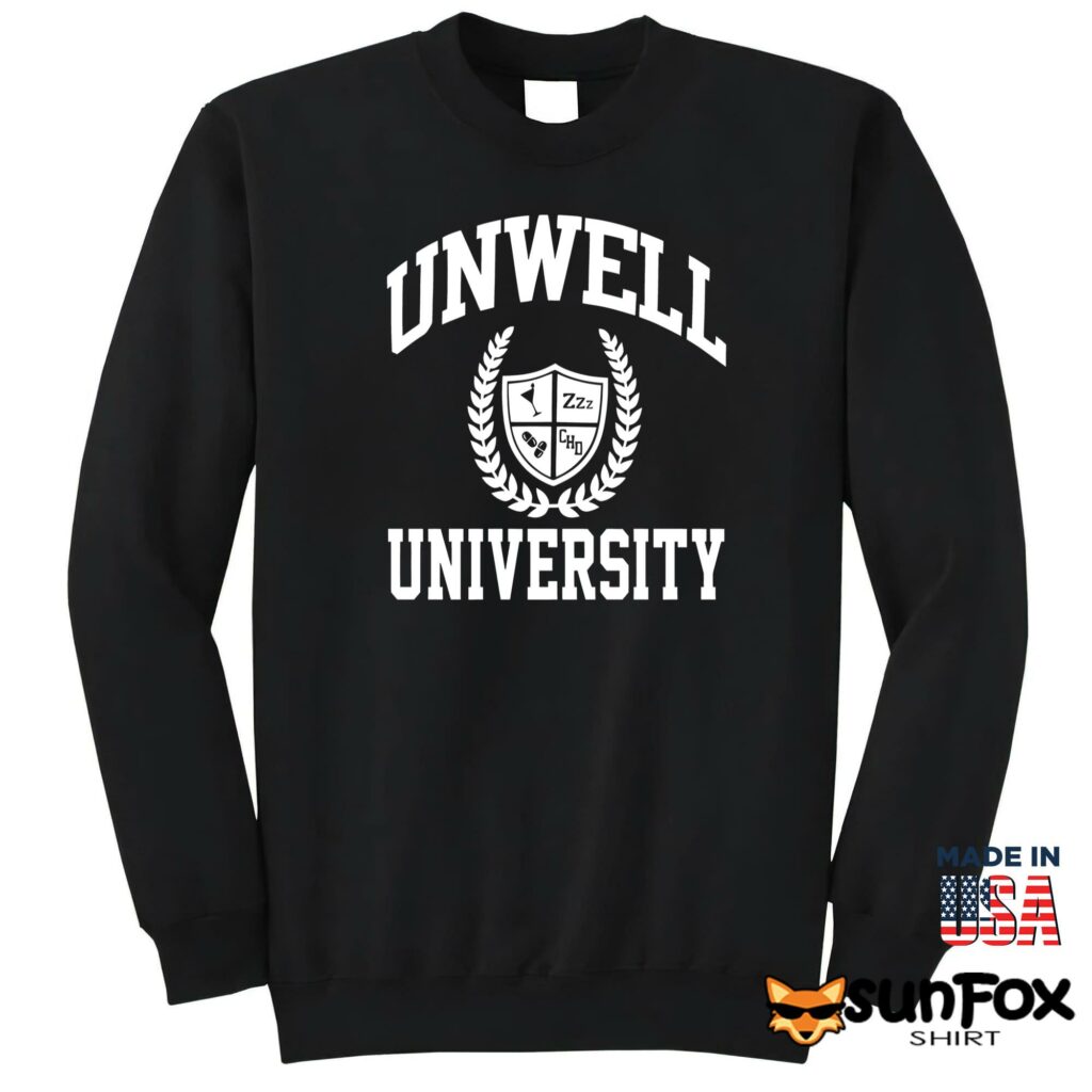 Unwell university shirt sweatshirt Sweatshirt Z65 black sweatshirt