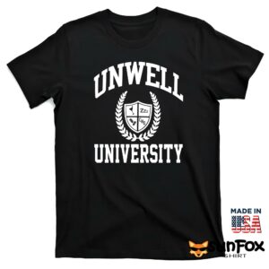Unwell university shirt sweatshirt T shirt black t shirt