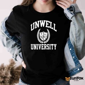 Unwell university shirt sweatshirt Women T Shirt black t shirt