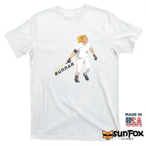 Gunnar Henderson Baltimore Orioles Cartoon Shirt T shirt white t shirt