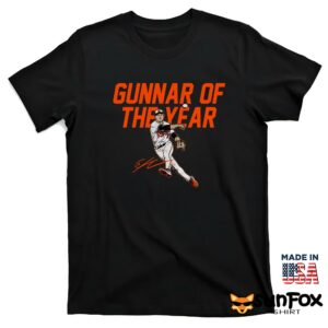 Gunnar Henderson Gunnar Of The Year Shirt T shirt black t shirt