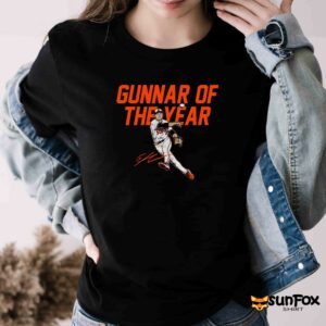 Gunnar Henderson Gunnar Of The Year Shirt Women T Shirt black t shirt