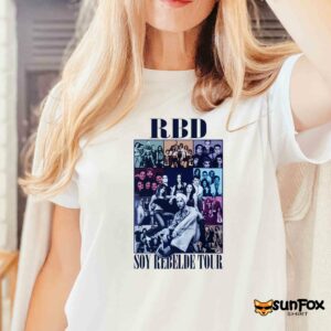 RBD Soy Rebelde Tour The Eras Tour Shirt Women T Shirt white t shirt