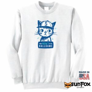 Take Meowt to the Ballgame Shirt Sweatshirt Z65 white sweatshirt