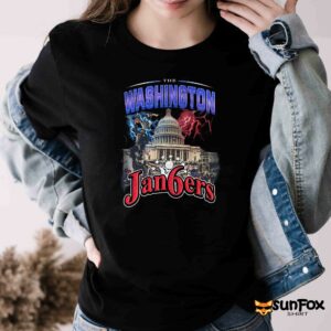 The Washington Jan6ers By Tyler McFadden Shirt Women T Shirt black t shirt