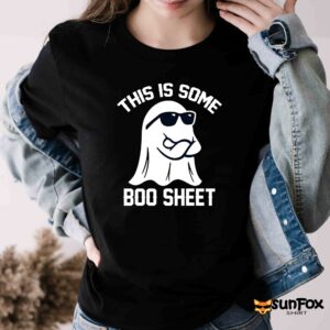 This Is Some Boo Sheet Shirt Women T Shirt black t shirt