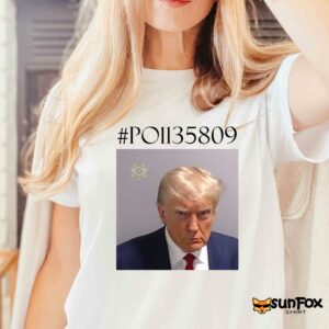 Trump Mug Shot PO1135809 shirt Women T Shirt white t shirt