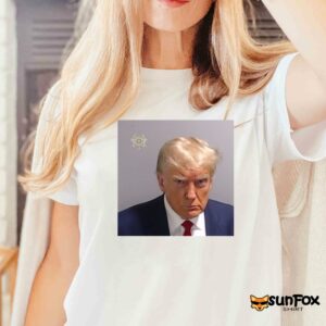 Trump Mug Shot for History shirt Women T Shirt white t shirt