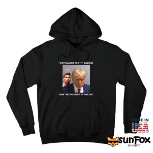 Trump X Paulo Mugshot Shirt Hoodie Z66 black hoodie