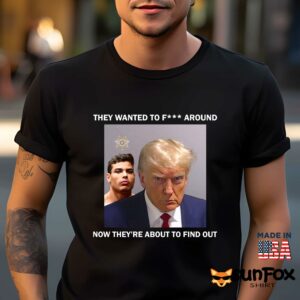 Trump X Paulo Mugshot Shirt Men t shirt men black t shirt