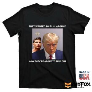 Trump X Paulo Mugshot Shirt T shirt black t shirt