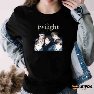 Twilight one direction shirt Women T Shirt black t shirt