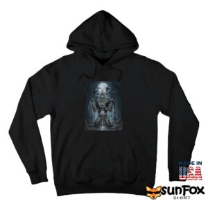 Werewolf tearing shirt Hoodie Z66 black hoodie