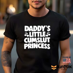 Daddys little cumslut princess shirt Men t shirt men black t shirt