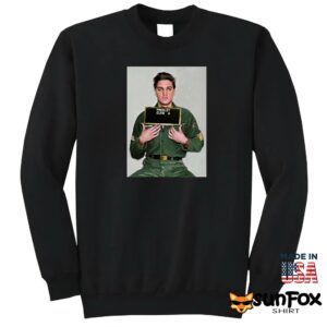 Elvis Presley Army Mugshot 1960 Shirt Sweatshirt Z65 black sweatshirt
