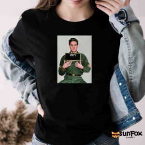 Elvis Presley Army Mugshot 1960 Shirt Women T Shirt black t shirt