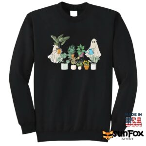Halloween Ghost Plant Shirt Sweatshirt Z65 black sweatshirt