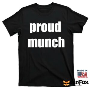 Proud Munch Shirt T shirt black t shirt