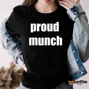 Proud Munch Shirt Women T Shirt black t shirt