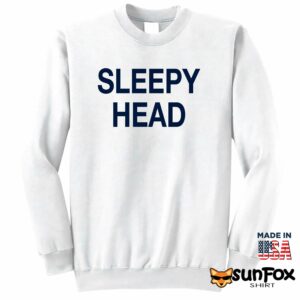 Sleepy head shirt Sweatshirt Z65 white sweatshirt