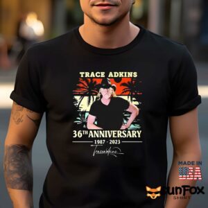 Trace Adkins 36th Anniversary 1987 – 2023 Shirt Men t shirt men black t shirt