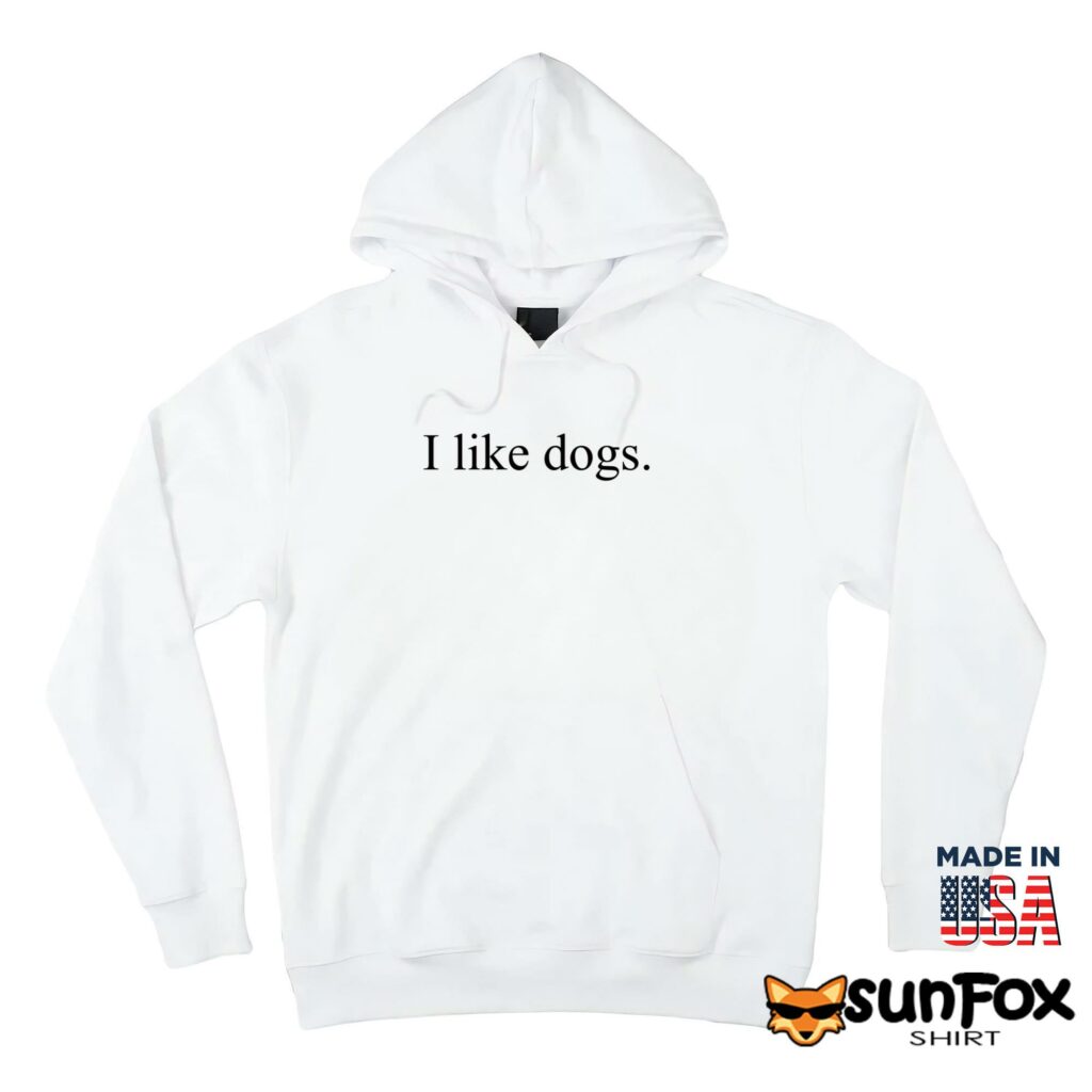 George Kittle I like dogs hoodie Hoodie Z66 white hoodie