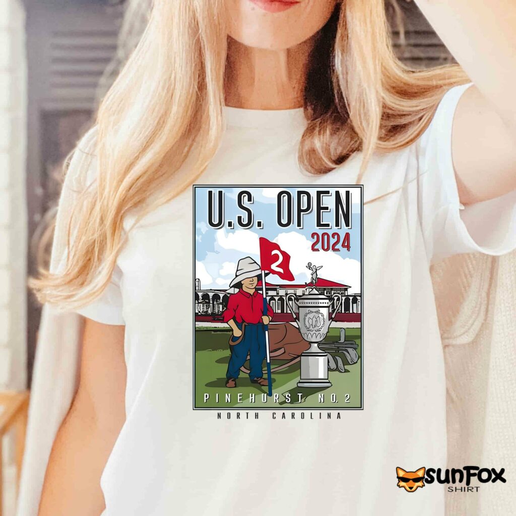 2024 US Open Ahead Green Putter Boy Chapman Shirt Women T Shirt white t shirt