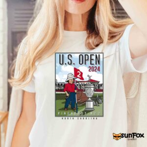 2024 US Open Ahead Green Putter Boy Chapman Shirt Women T Shirt white t shirt