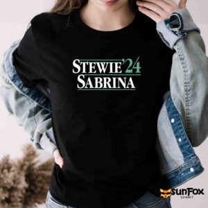 Breanna Stewart And Sabrina Ionescu 2024 shirt Women T Shirt black t shirt