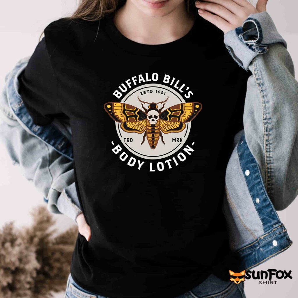 Buffalo Bills Body Lotion Shirt Women T Shirt black t shirt