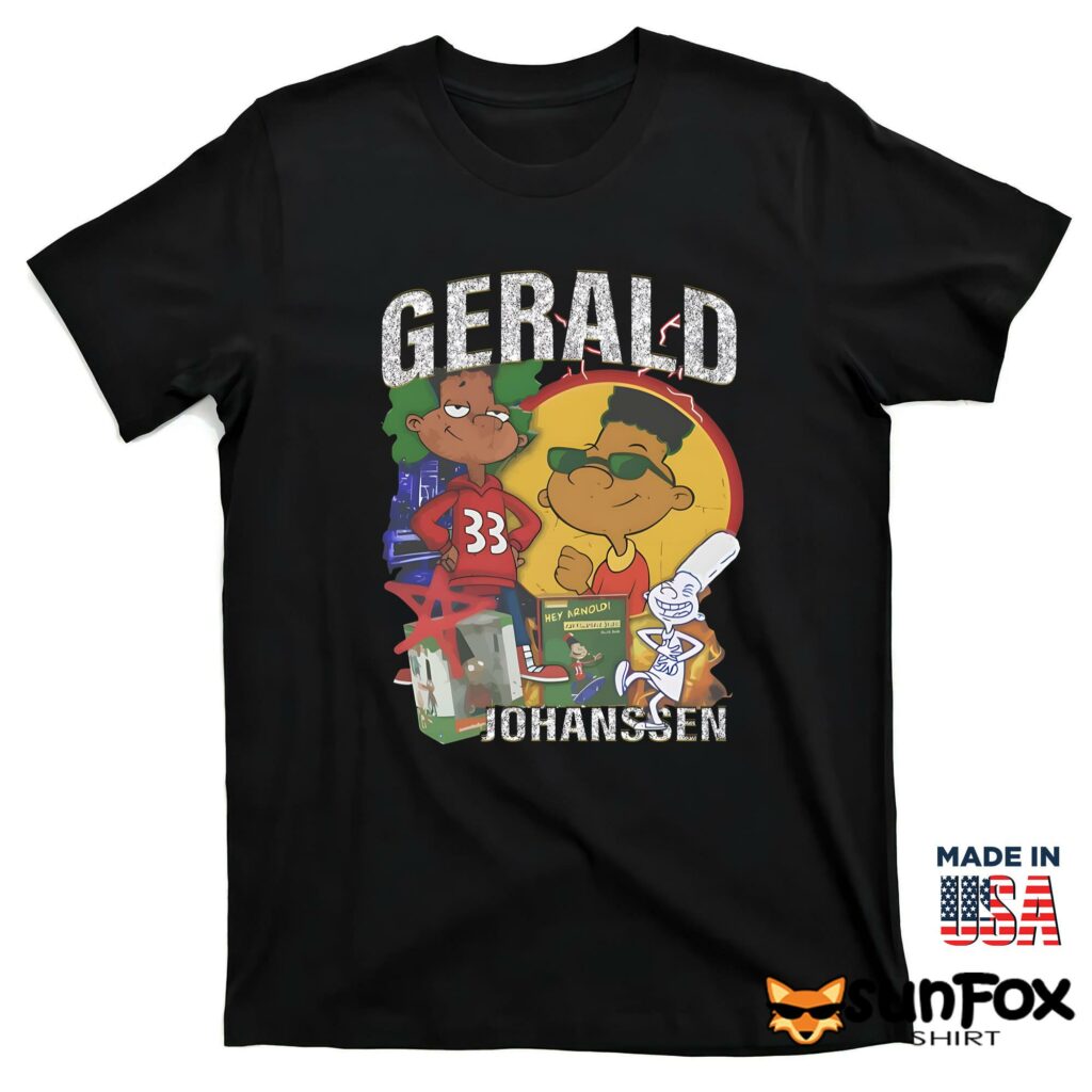 Gerald Johanssen shirt T shirt black t shirt