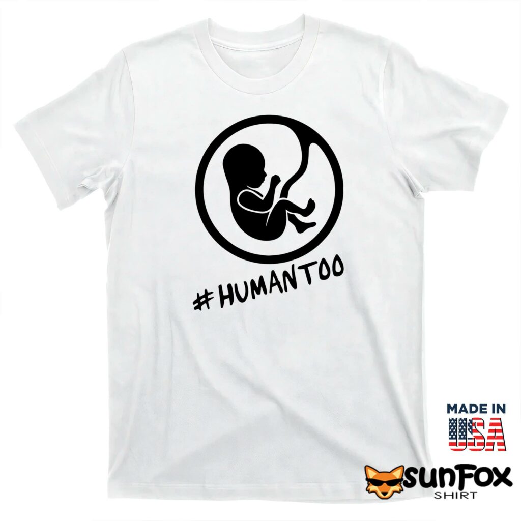 Human too shirt T shirt white t shirt