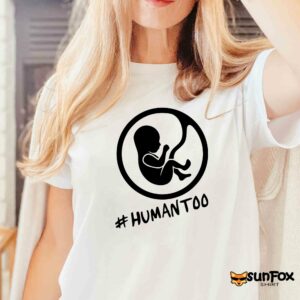 Human too shirt Women T Shirt white t shirt