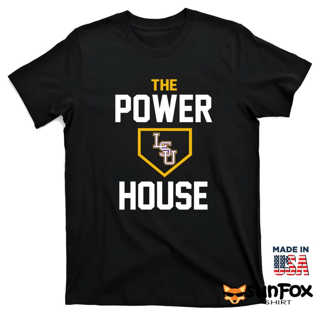 LSU The Power House Shirt T shirt black t shirt