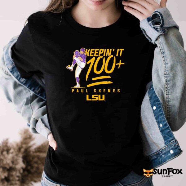 LSU Baseball Paul Skenes Keepin It 100 Shirt