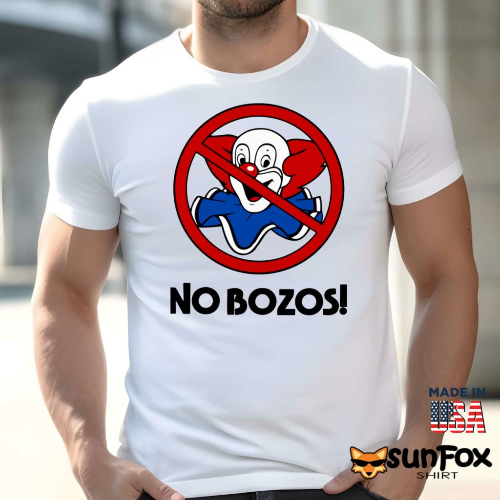 No bozos shirt Men t shirt men white t shirt