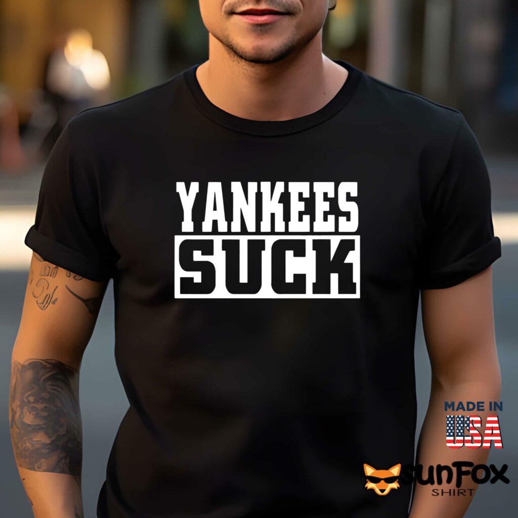 Yankees suck shirt Men t shirt men black t shirt