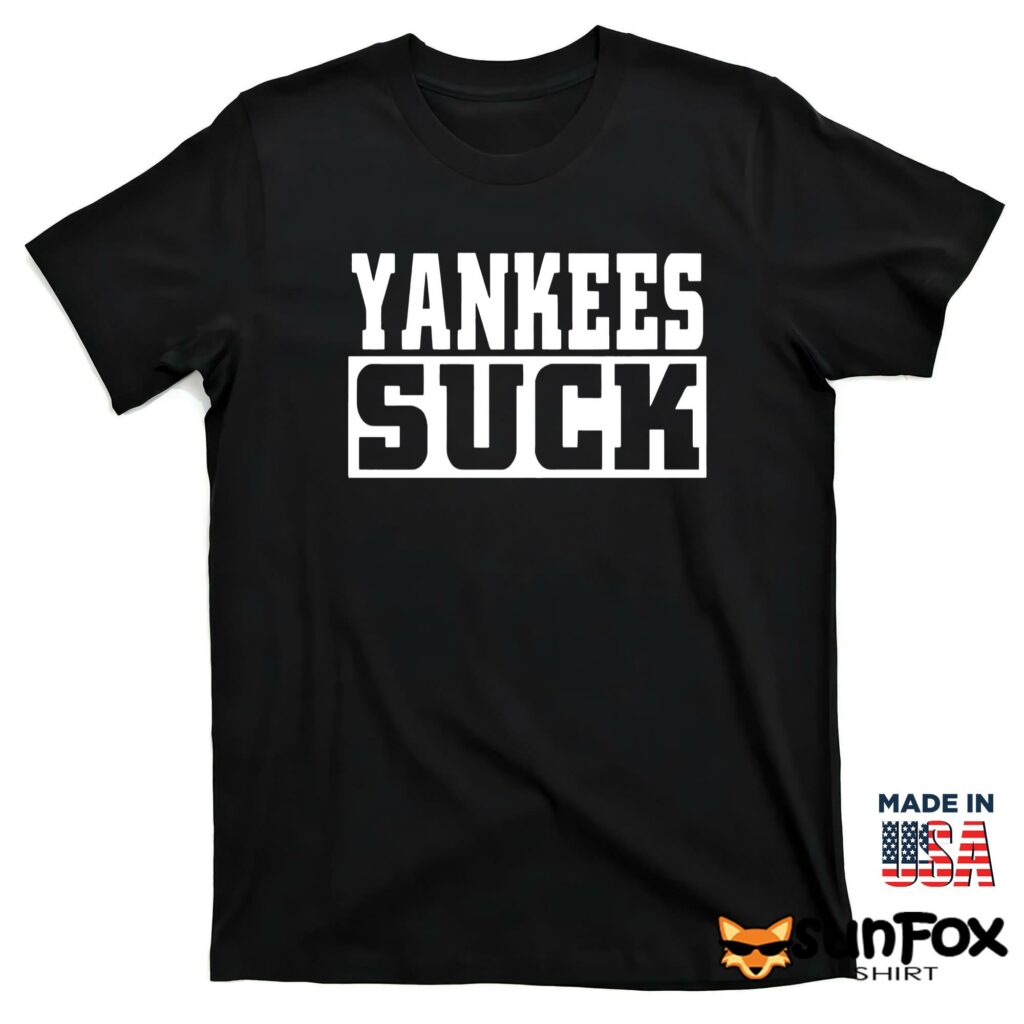Yankees suck shirt T shirt black t shirt