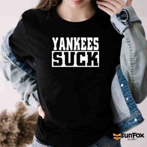 Yankees suck shirt Women T Shirt black t shirt