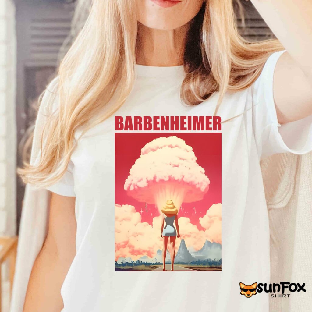 Barbenheimer Shirt Women T Shirt white t shirt