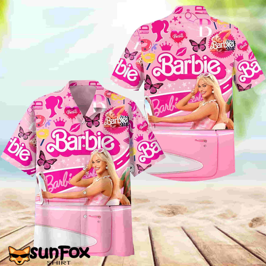 Barbie Movie 2023 Bachelorette Party Hawaiian Shirt sunfoxshirt