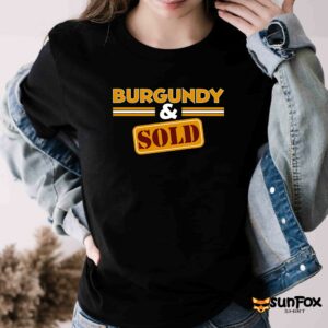 Burgundy And Sold Shirt Women T Shirt black t shirt