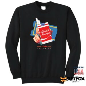 Capitalist Nostalgia Share A Coke With The Abyss Shirt Sweatshirt Z65 black sweatshirt
